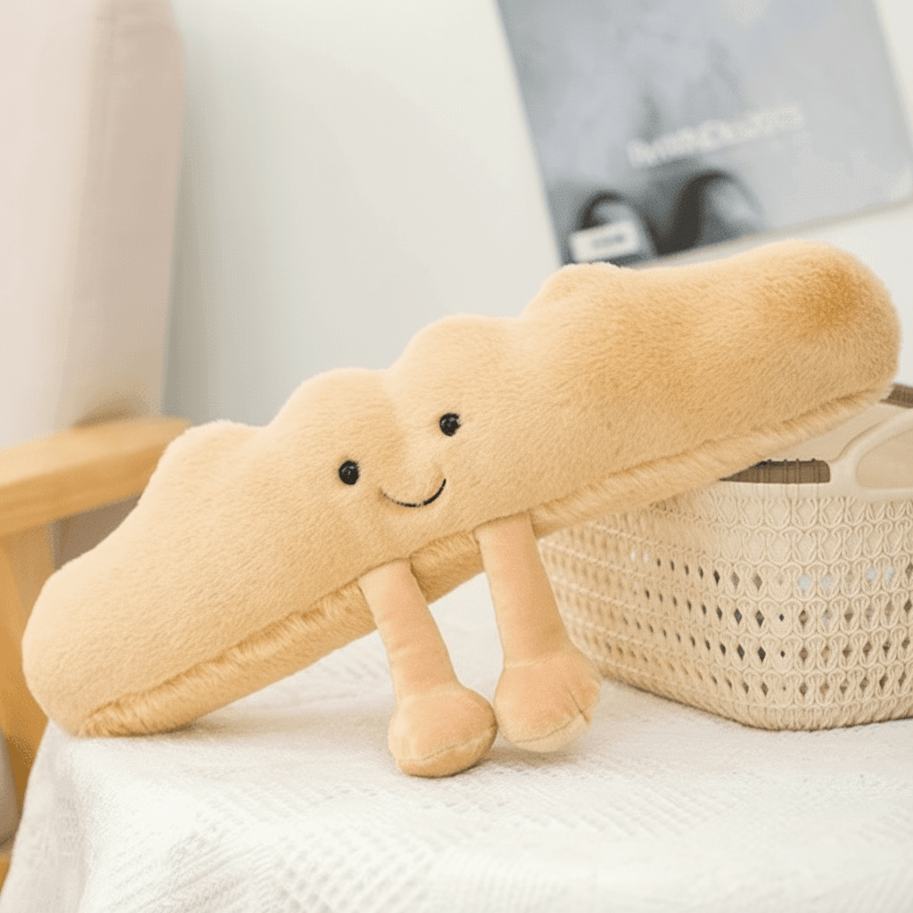TwistPaw Soft Plush Pretzel Croissant Toy For All Ages