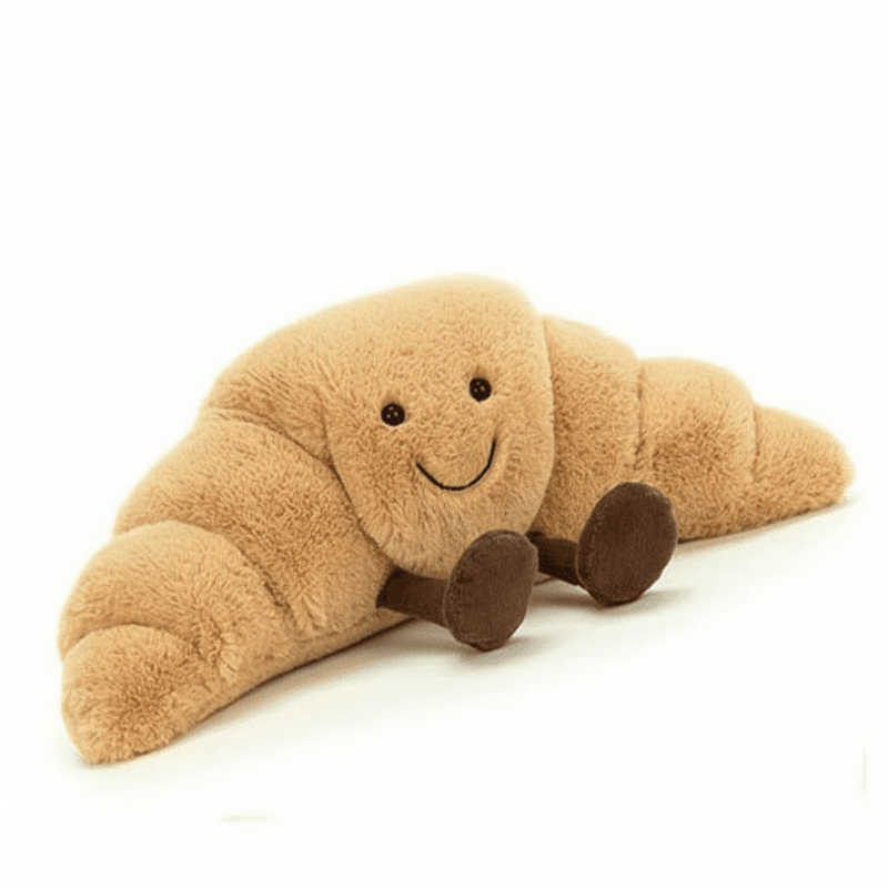 TwistPaw Soft Plush Pretzel Croissant Toy For All Ages