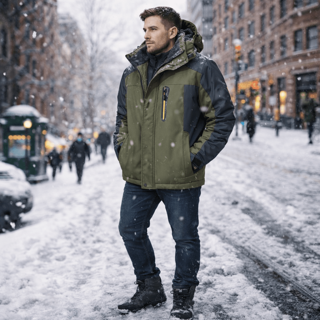 PeakTrail Functional Winter Coat For All Weather Conditions