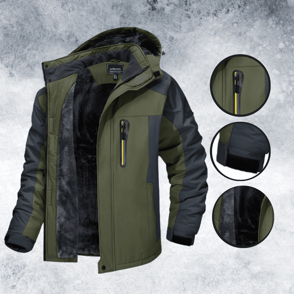 PeakTrail Functional Winter Coat For All Weather Conditions
