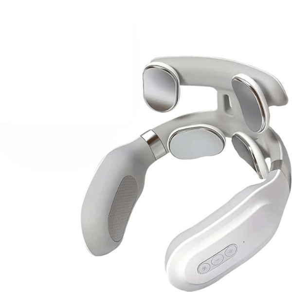 Deluxe Nackenmassagegerät mit Wärme und Vibration 4-in-1