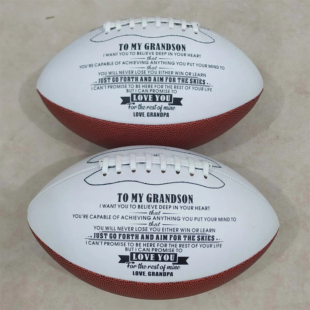 EndZoneForge American Football Ball, Machine Stitched for Adults and Clubs