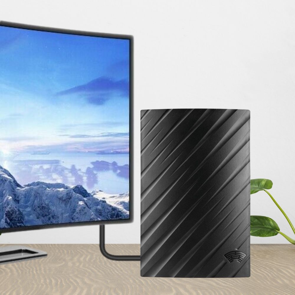 Indoor HDTV Antenna For 4K Digital Signals 600 Mile Range