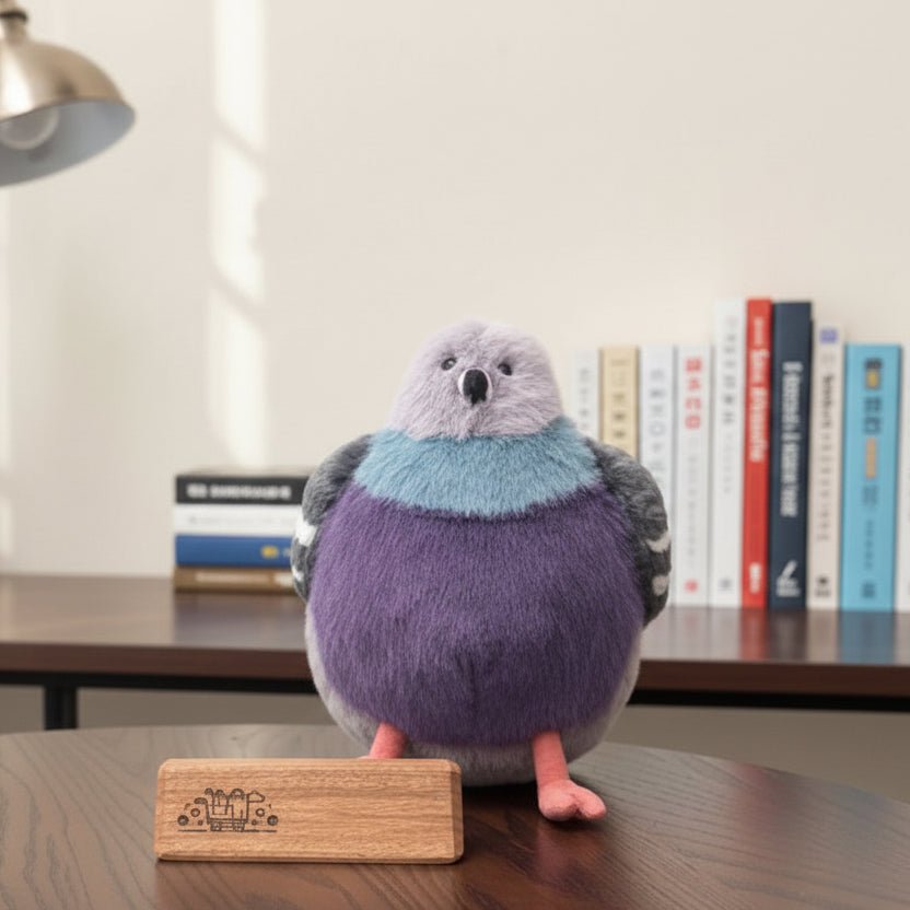 CozyPuff Tauben-Plüschspielzeug zum Kuscheln und Wohlfühlen