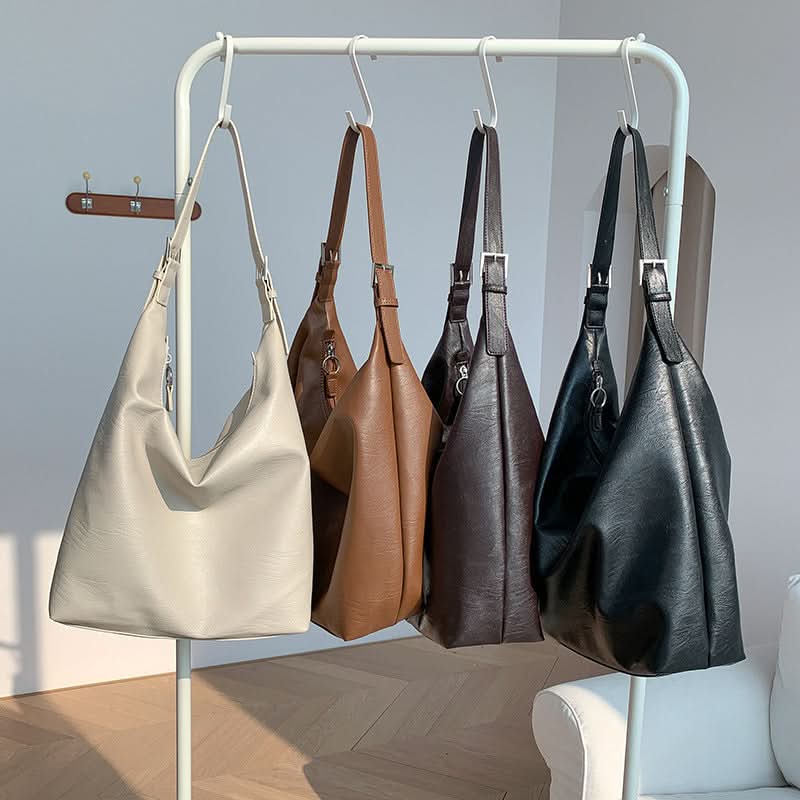 Bolsa Nebula Cloud de Cuero PU Suave con Diseño en Forma de Nube