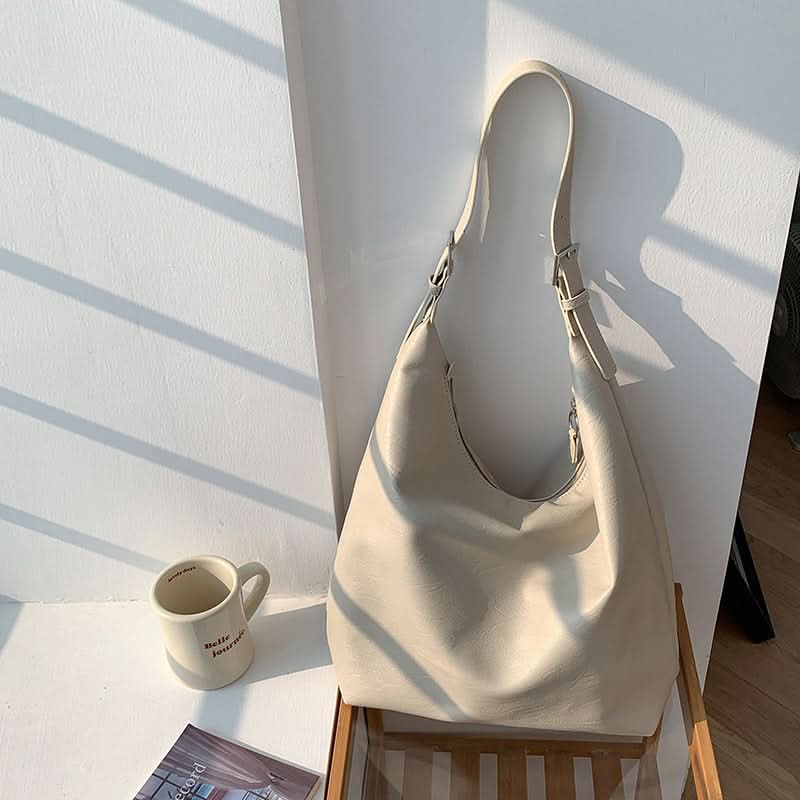 Bolsa Nebula Cloud de Cuero PU Suave con Diseño en Forma de Nube