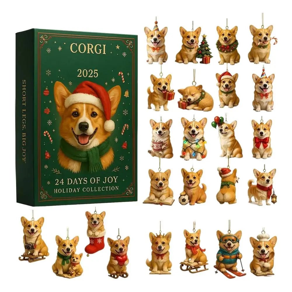 PupJoy Valp Adventskalender med 24 Överraskningar för Festlig Glädje och Presenter