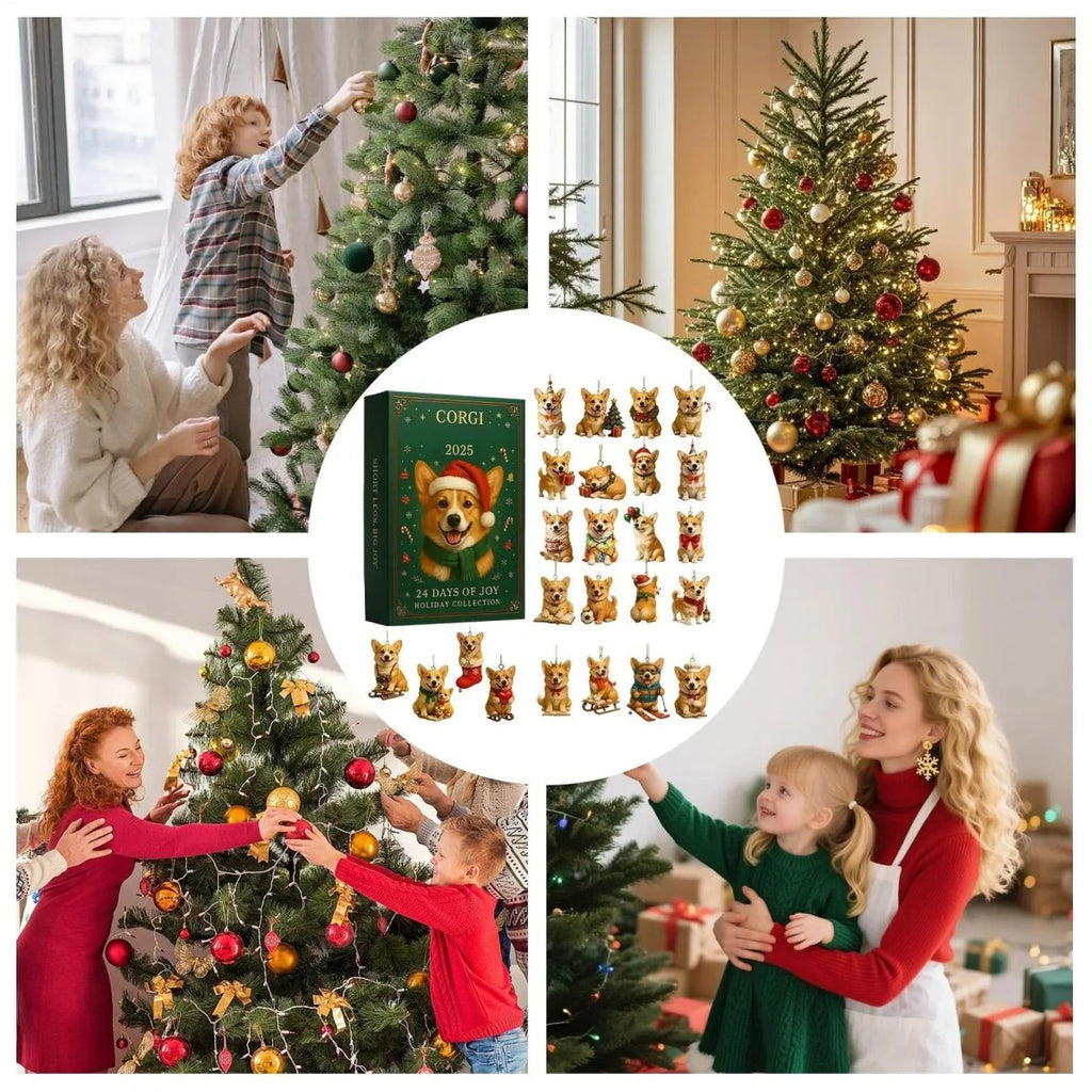 PupJoy Valp Adventskalender med 24 Överraskningar för Festlig Glädje och Presenter