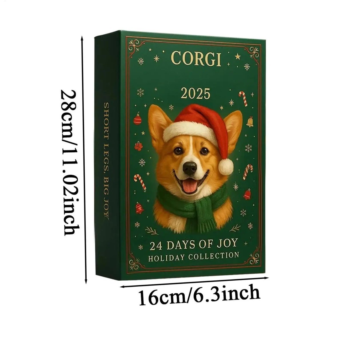 PupJoy Valp Adventskalender med 24 Överraskningar för Festlig Glädje och Presenter