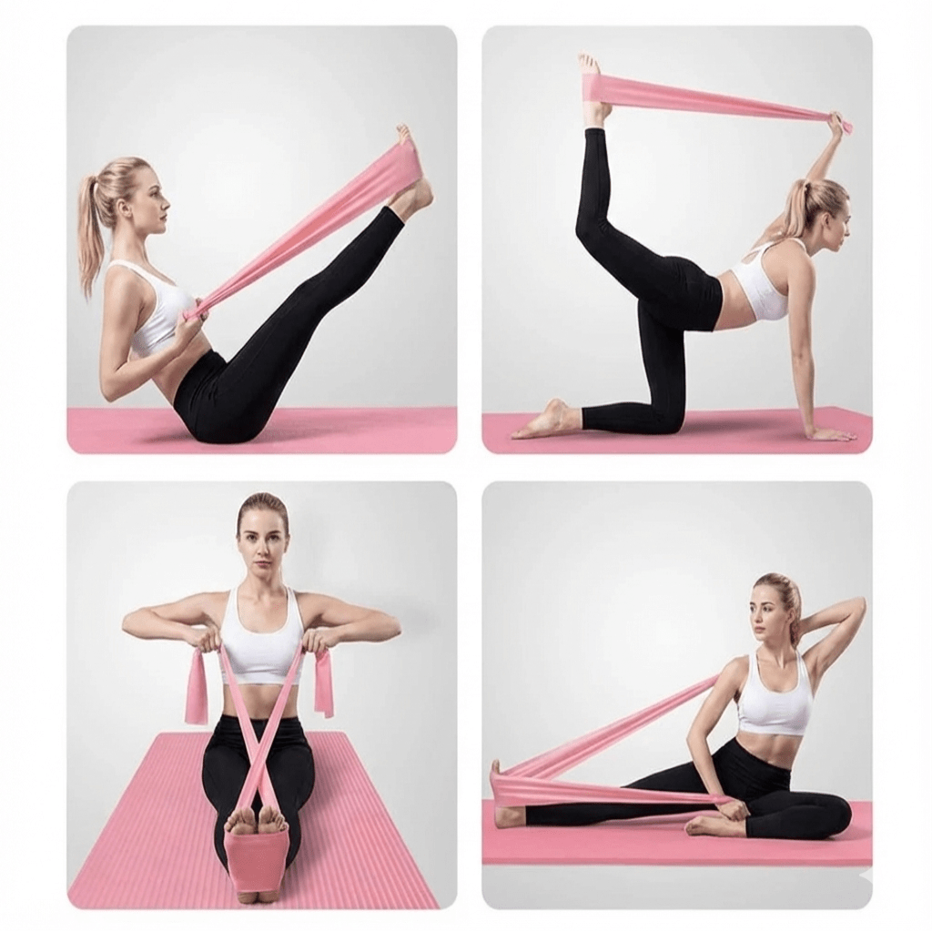 NovaFlex Latex-Free Resistance Band for Full-Body Fitness
