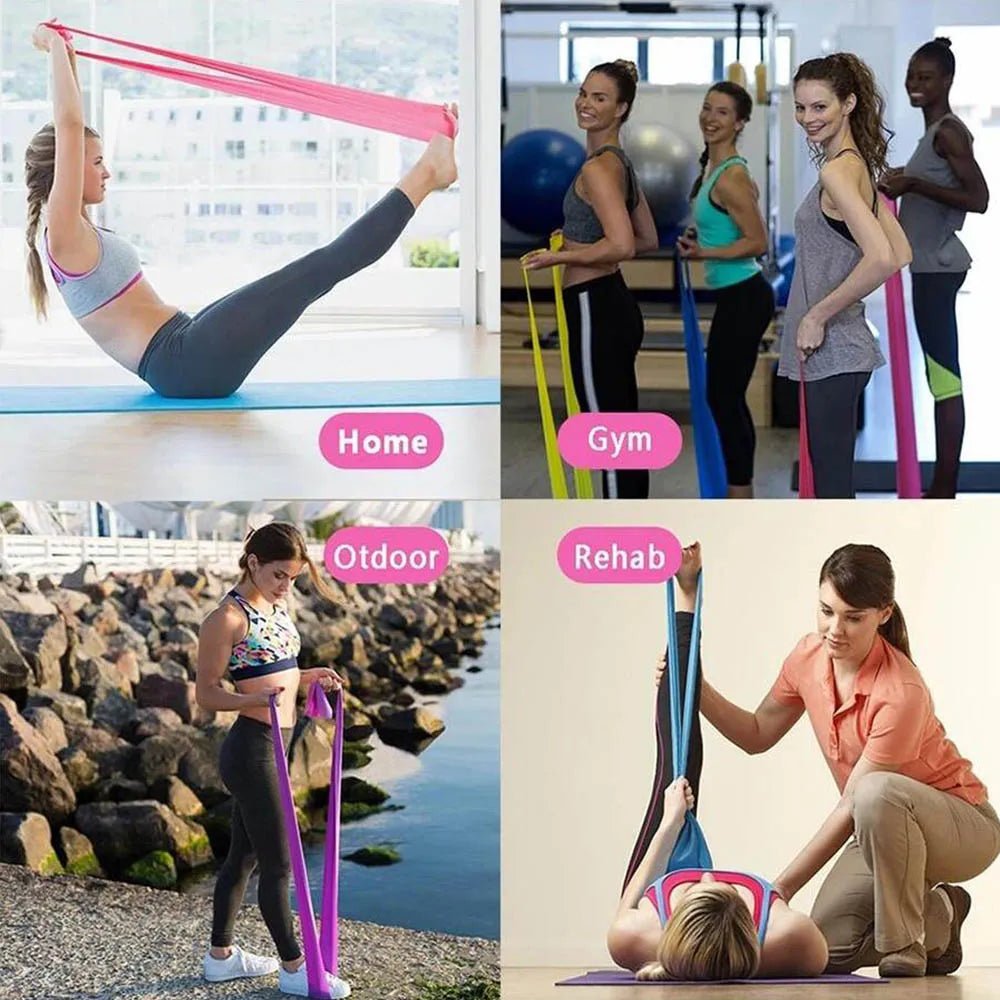 NovaFlex Latex-Free Resistance Band for Full-Body Fitness
