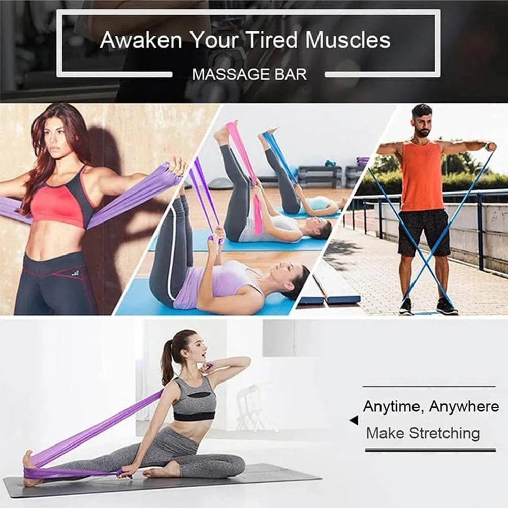 NovaFlex Latex-Free Resistance Band for Full-Body Fitness