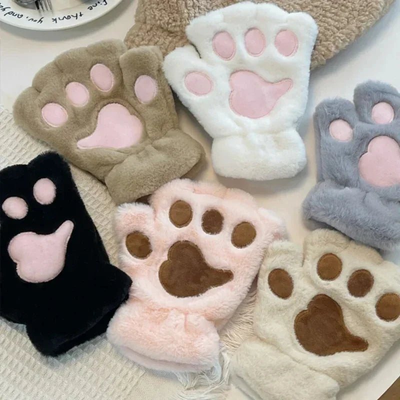 PawNest Soft Cat Mittens For Cozy Winter Joy Moments