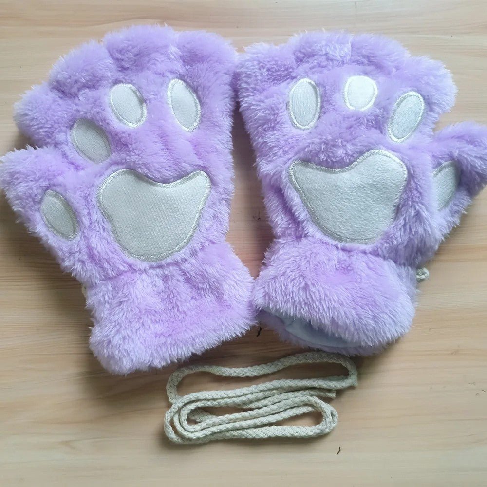 PawNest Soft Cat Mittens For Cozy Winter Joy Moments