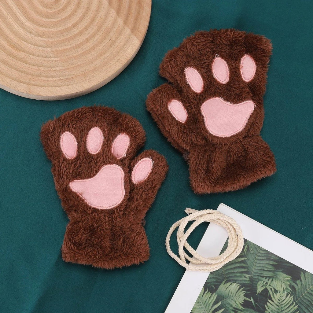PawNest Soft Cat Mittens For Cozy Winter Joy Moments