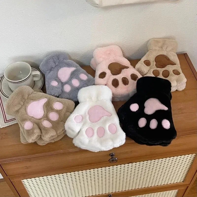 PawNest Soft Cat Mittens For Cozy Winter Joy Moments