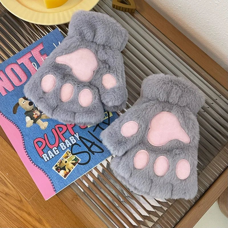 PawNest Soft Cat Mittens For Cozy Winter Joy Moments