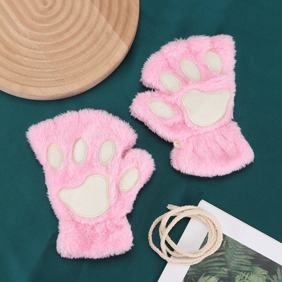 PawNest Soft Cat Mittens For Cozy Winter Joy Moments