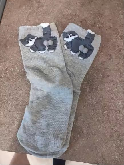 WhiskerWalk Cozy Cat-Themed Mid-Tube Socks, Soft and Breathable for All-Day Comfort