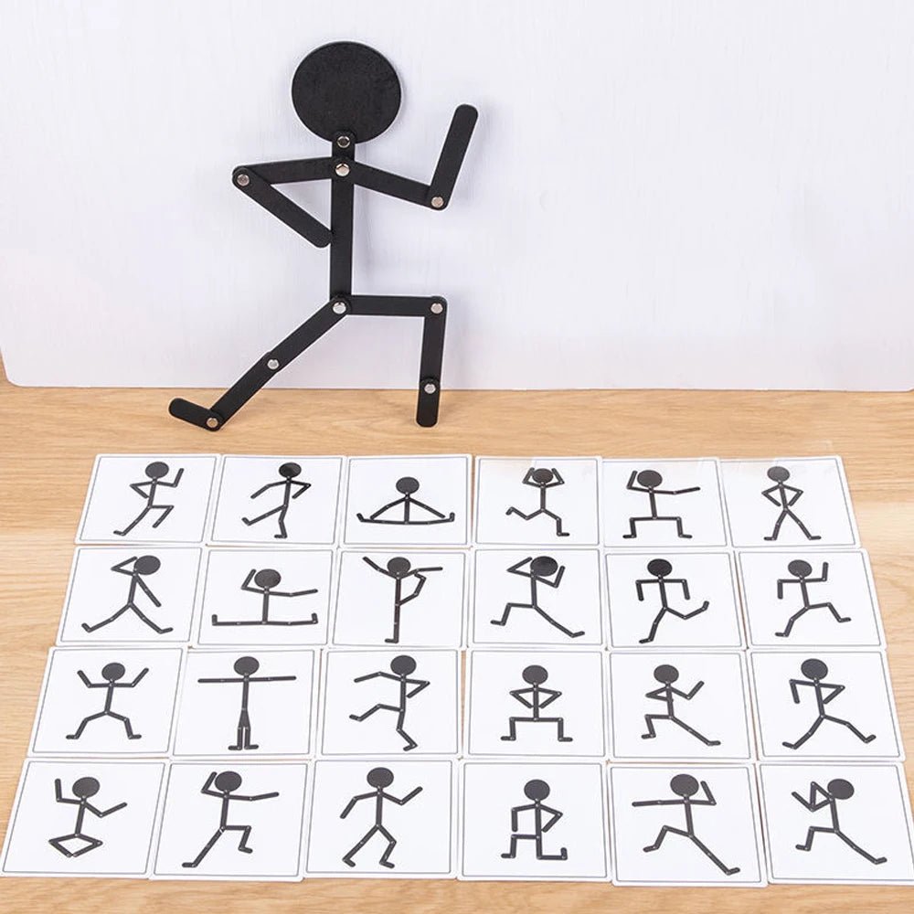 BrightPath Montessori dřevěné puzzle pro praktické učení a řešení problémů