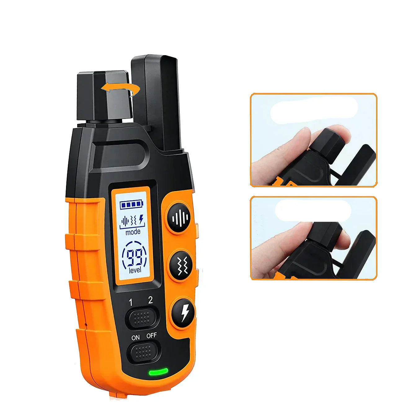 Remote Training Collar With 1000m Range For All Dog Sizes, Waterproof And Rechargeable
