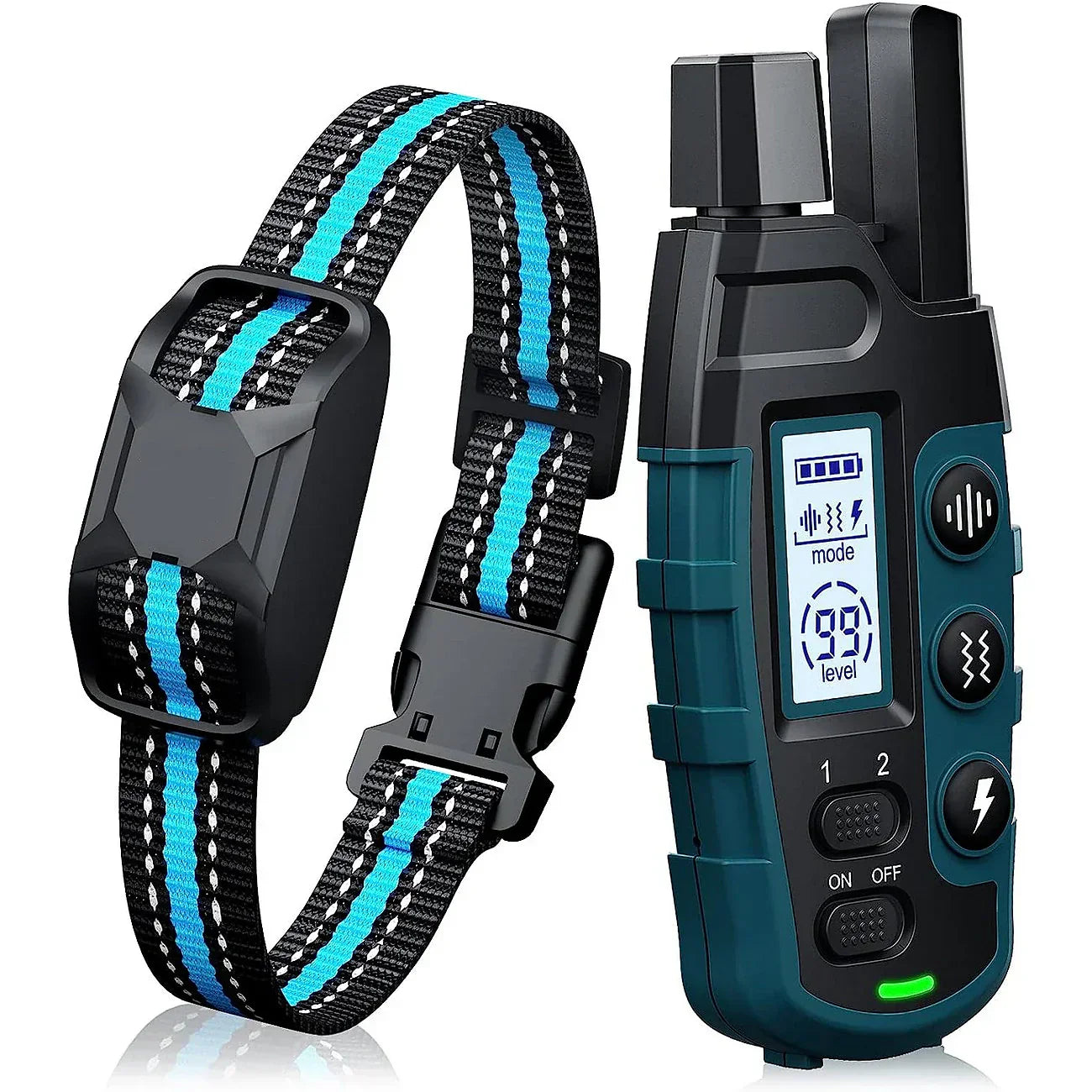 Remote Training Collar With 1000m Range For All Dog Sizes, Waterproof And Rechargeable