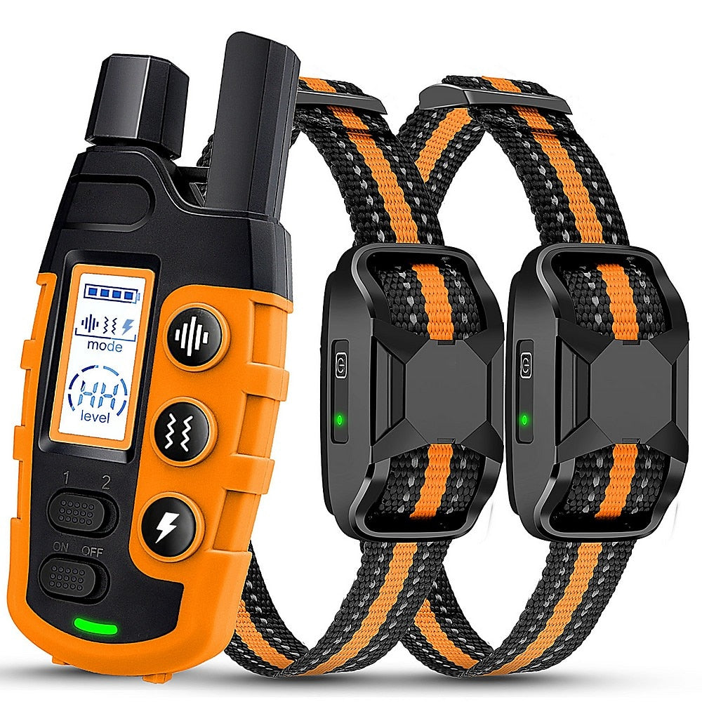 Remote Training Collar With 1000m Range For All Dog Sizes, Waterproof And Rechargeable