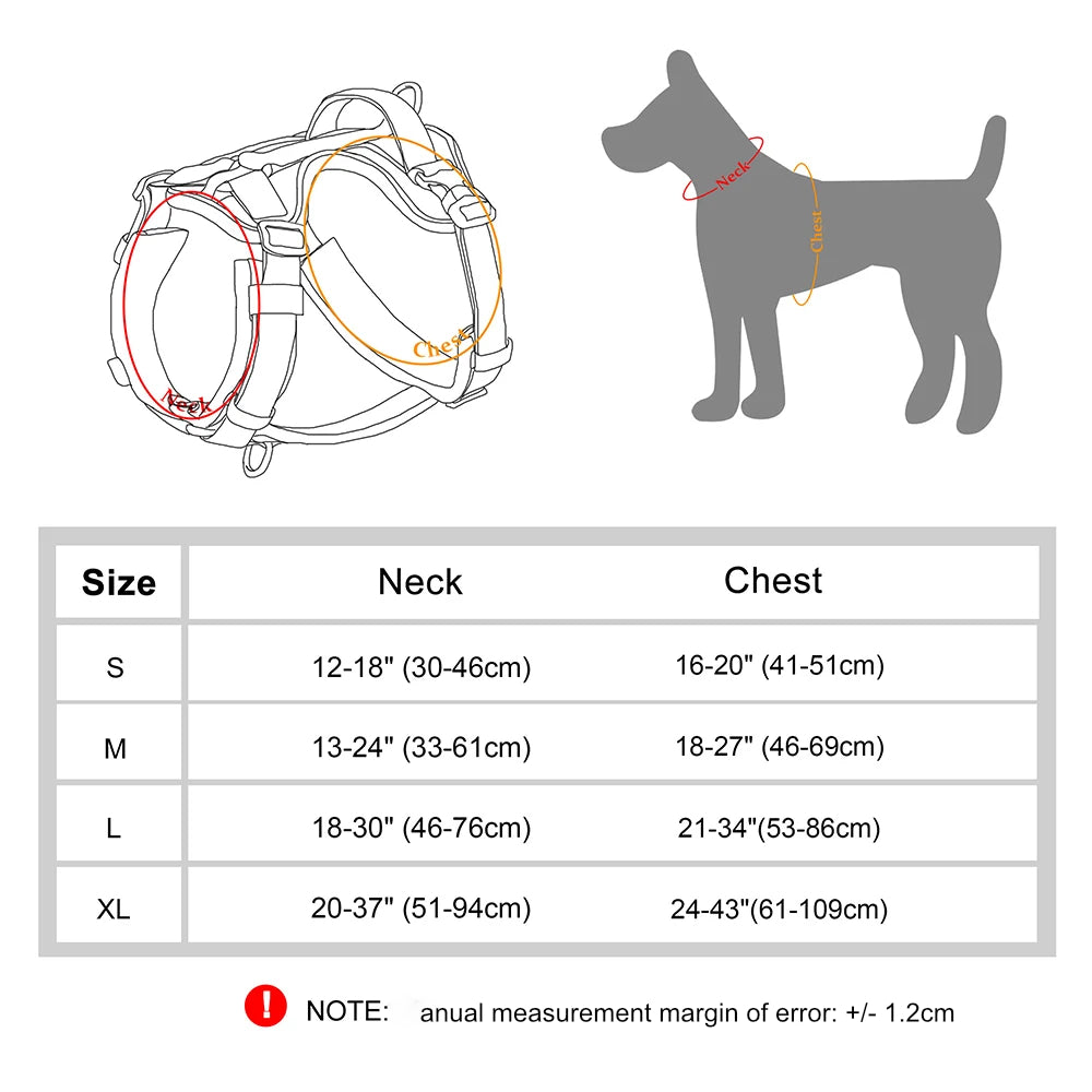Kavaro Active Dog Harness With Reflective Trim And Sturdy Handle