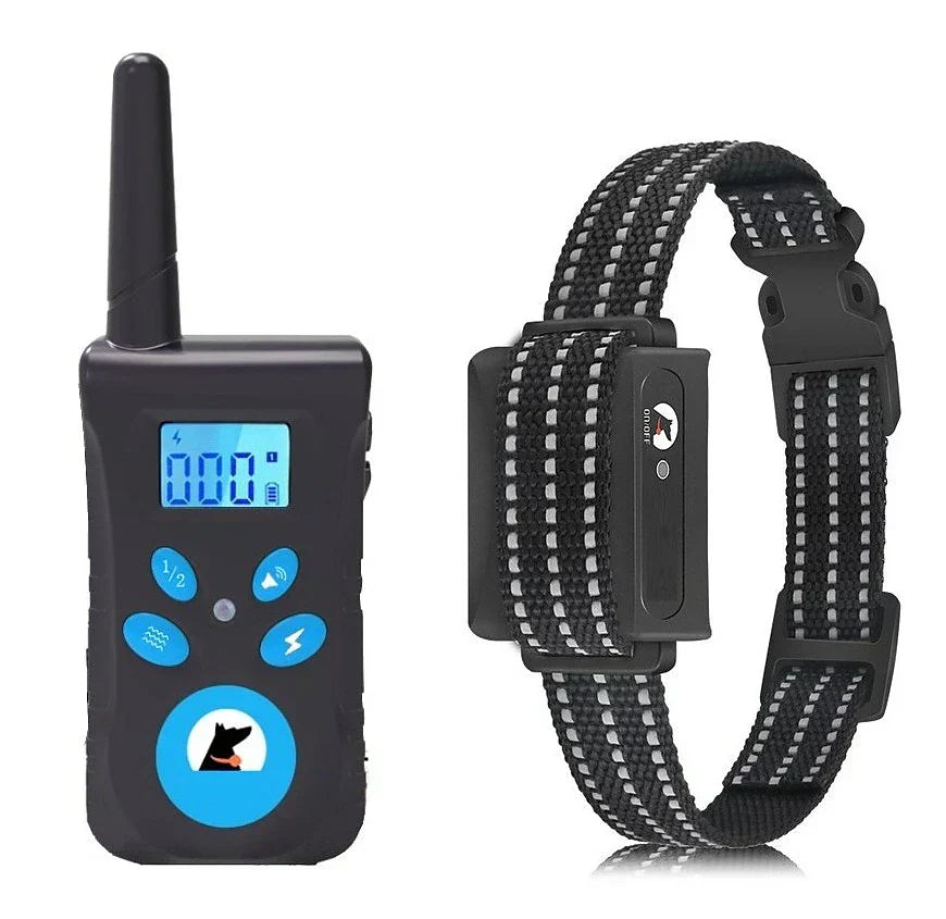 Dual-Mode Automatic Bark Control And Remote Training Collar