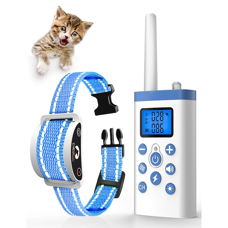 Feline Training Collar Featuring Remote Control For Pet Parents Everywhere
