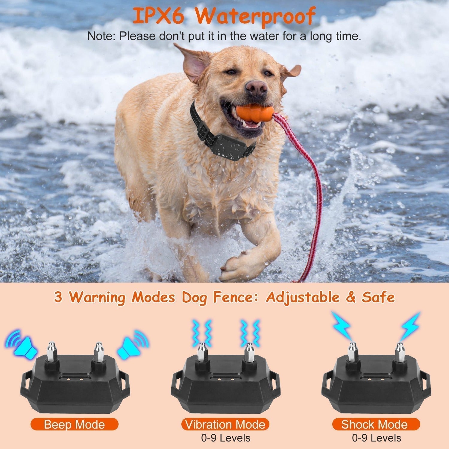 Pawfey GPS Pro Wireless Dog Fence System For Safe Boundary Control