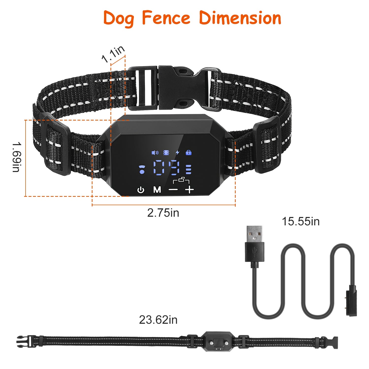 Pawfey GPS Pro Wireless Dog Fence System For Safe Boundary Control