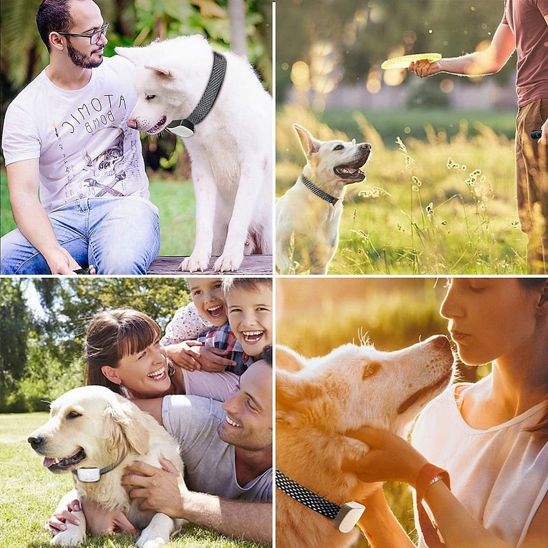 KiroPet Waterproof Touchscreen Bark Control Collar For Dogs Rechargeable