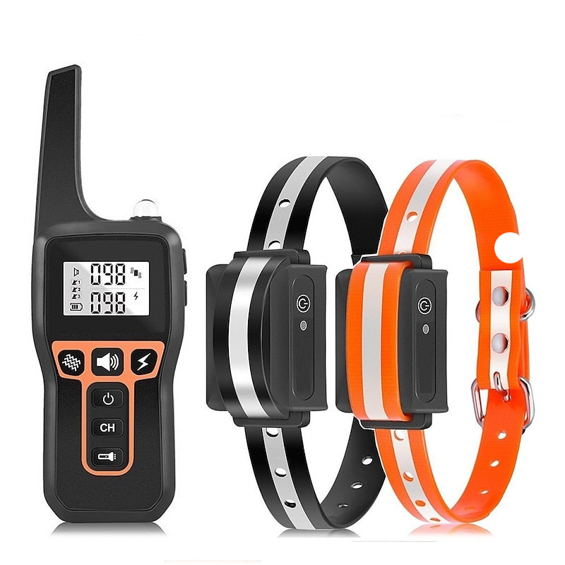 Training Collar For Dogs With 1000 Meter Range, Rechargeable And Waterproof