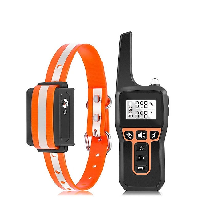 Training Collar For Dogs With 1000 Meter Range, Rechargeable And Waterproof