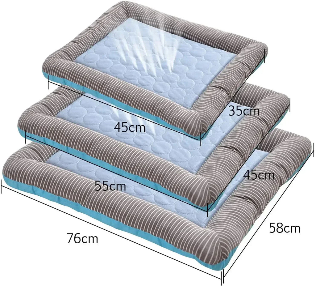 CoolPaw Cooling Pet Bed for Hot Days and Summer Comfort