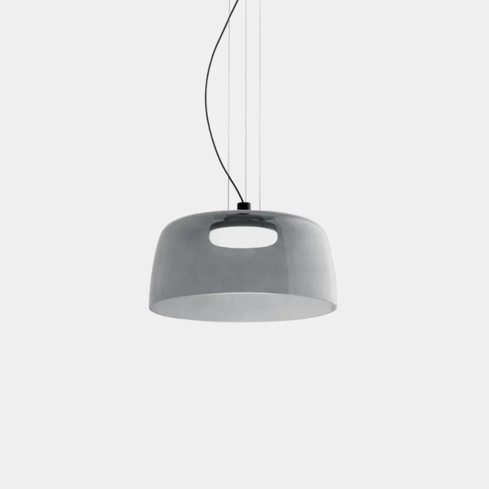 Závěsná lampa Elara ze skla