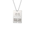 AstraForge Stainless Steel Dog Tag Necklace With Engraving For Men