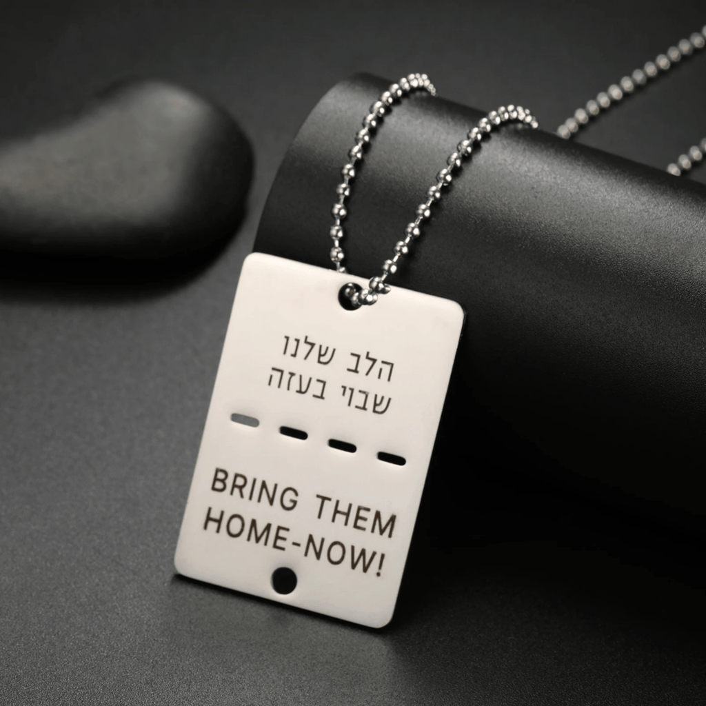 AstraForge Stainless Steel Dog Tag Necklace With Engraving For Men