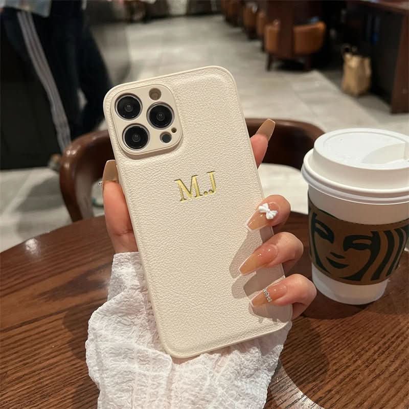 LustreCase Elegantní pouzdro z PU kůže pro iPhone 14–17 Pro Max