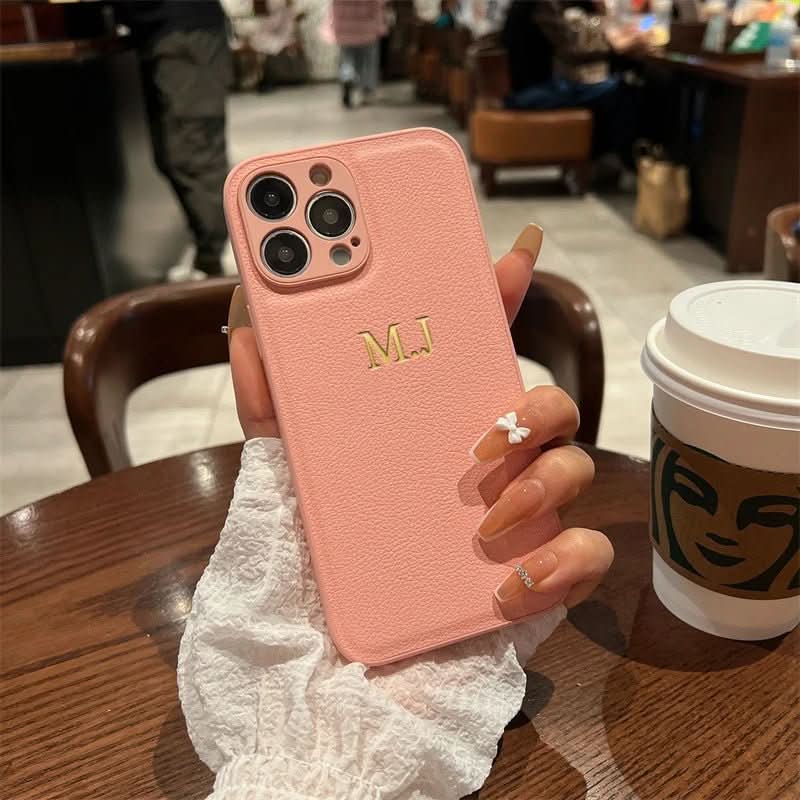 LustreCase Elegantní pouzdro z PU kůže pro iPhone 14–17 Pro Max