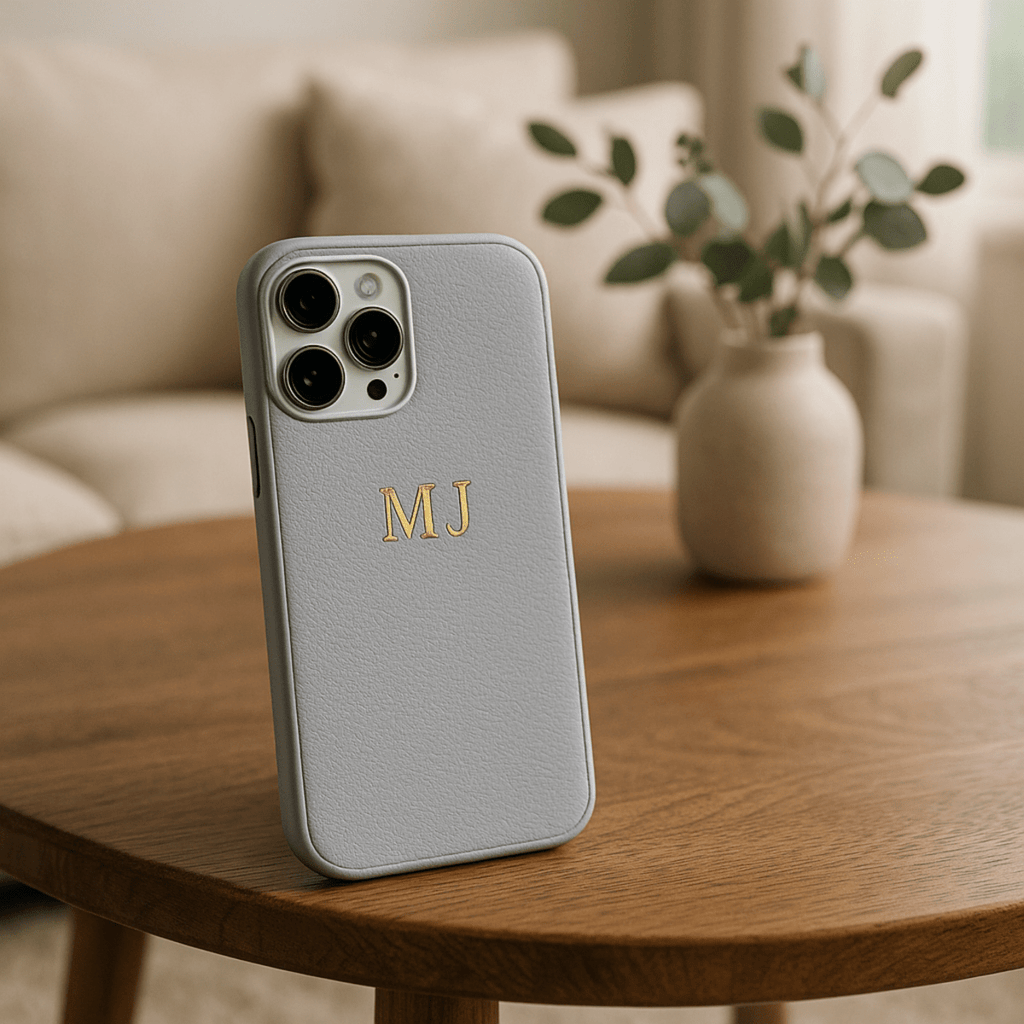 LustreCase Elegantní pouzdro z PU kůže pro iPhone 14–17 Pro Max