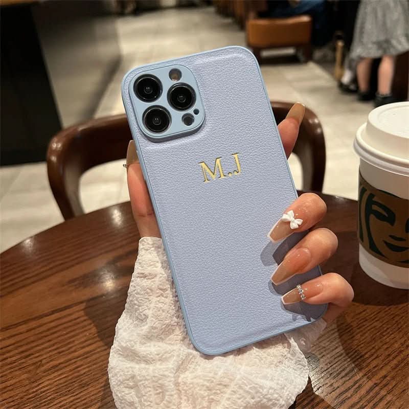 LustreCase Elegantní pouzdro z PU kůže pro iPhone 14–17 Pro Max