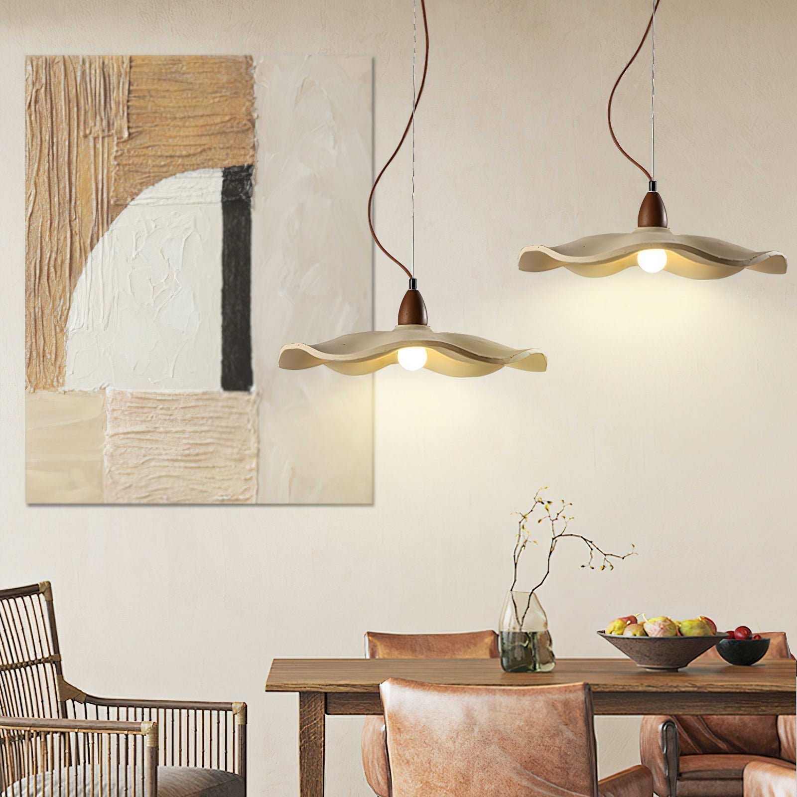 NovaGlow Modern Ambient Pendant Fixture For Living Rooms