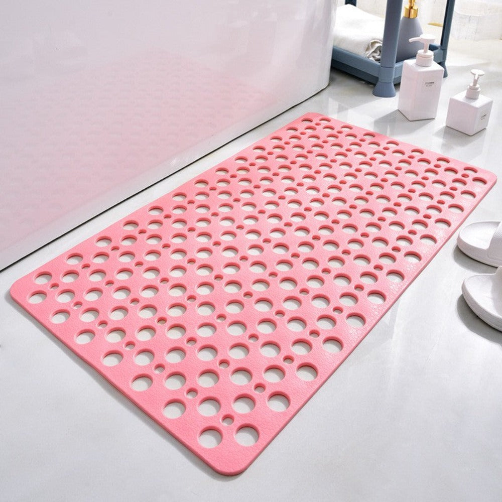 Non Slip Shower Mat Suction Cups For Safer Showers Drainage