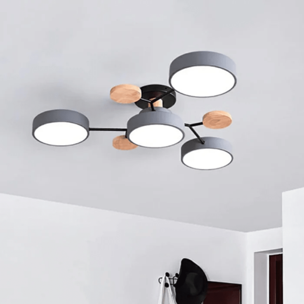 ضوء سقفي LED دائري حديث بتصميم نحيف وبسيط