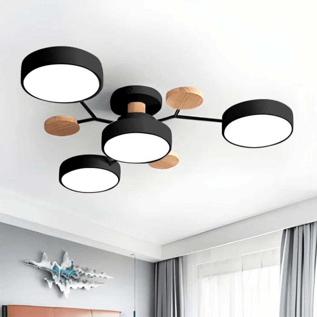 ضوء سقفي LED دائري حديث بتصميم نحيف وبسيط