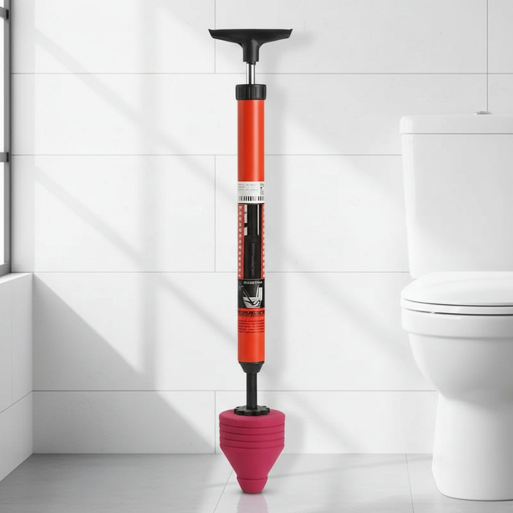 AquaPulse Vysokotlaký Záchodový Píst pro Rychlé Odstranění Ucpání