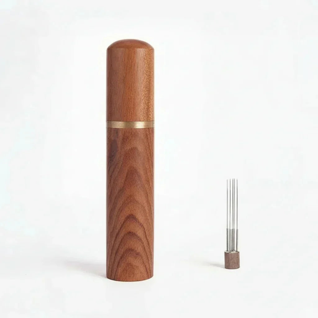FlowCraft Premium Espresso Tamper Med Nålfordelingssystem