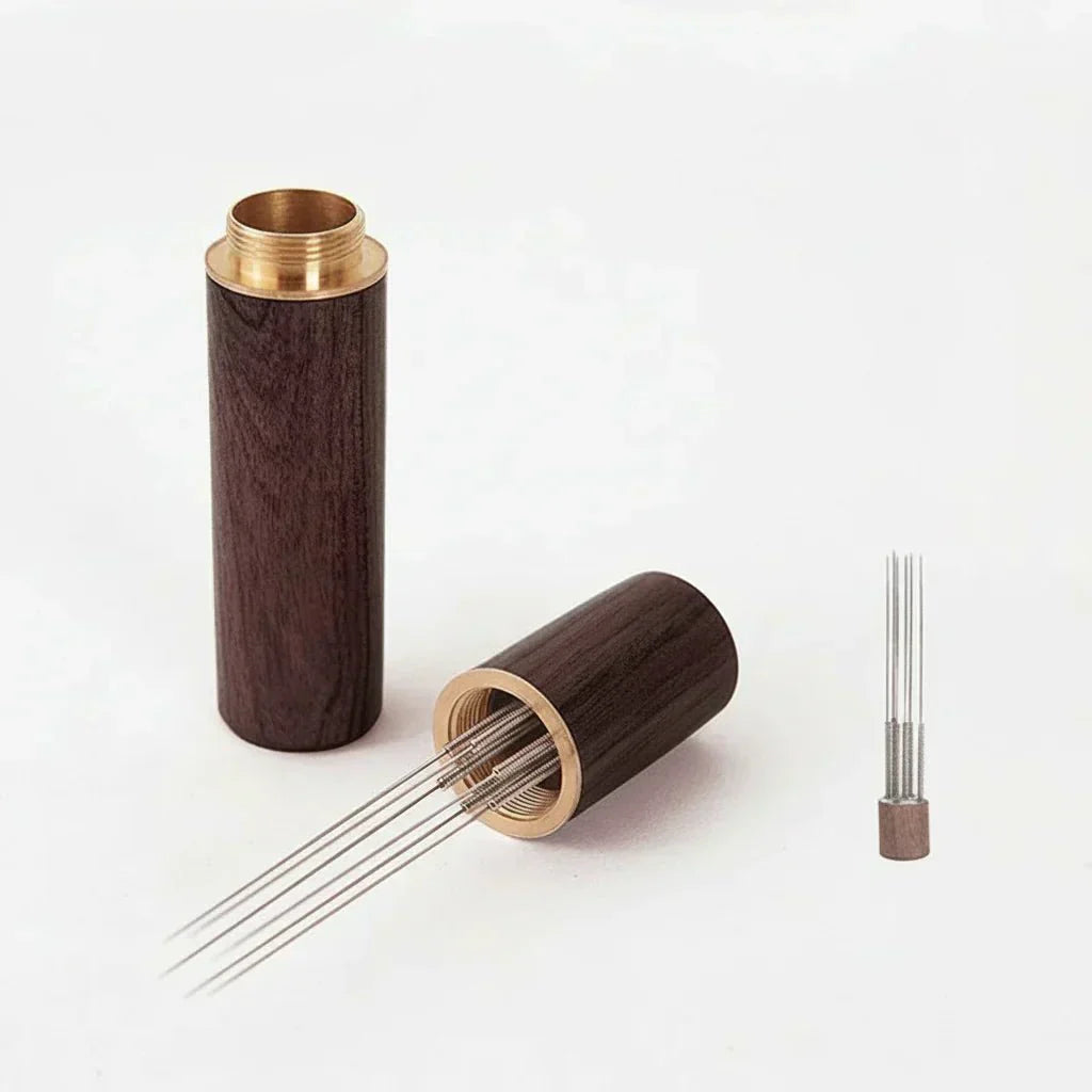 FlowCraft Premium Espresso Tamper Med Nålfordelingssystem